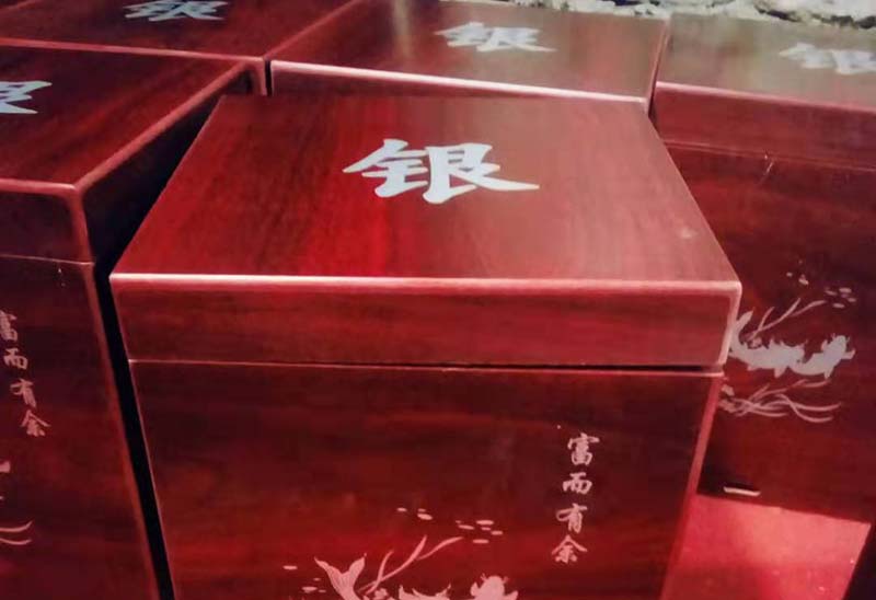 天津油漆木质盒-06